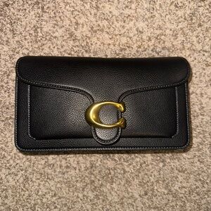 Coach Pebble Tabby 26 in Black